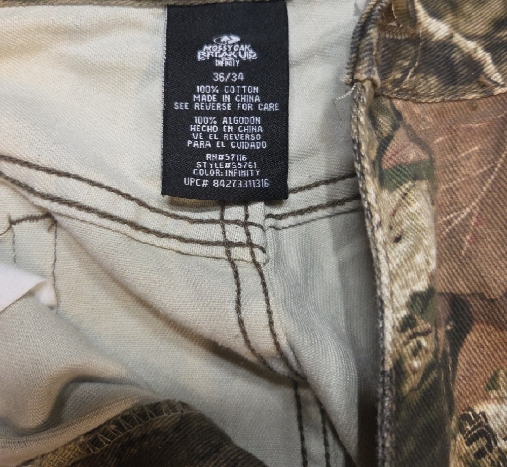 Mossy Oak Infinity Denim Camouflage Pants - Picture 4 of 7